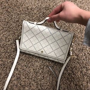 Tory burch wallet on chain crossbody white purse